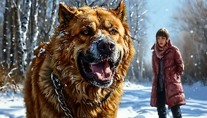 Сорвавшийся с цепи пёс прогрыз женщине голову в Приамурье