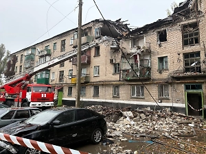 В Красном Луче ввели режим ЧС после взрыва газа в жилом доме
