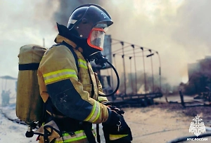 В Приморье горит полигон ТБО на площади около 1000 квадратов