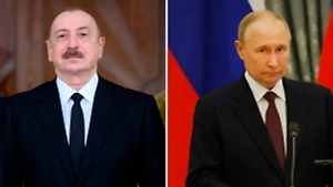 Алиев по телефону поздравил Путина с днём рождения