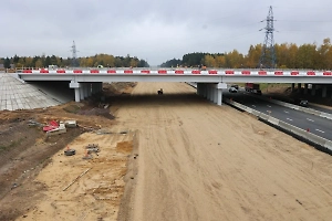 Воробьёв: В Подмосковье в ноябре запустят движение по новому путепроводу