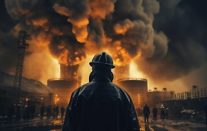 В Ярославле локализовали пожар на НПЗ на площади 200 кв. метров