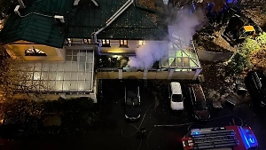 Итальянский ресторан загорелся в Денежном переулке в центре Москвы