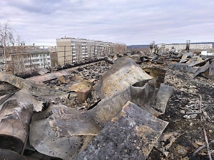 Следователи назвали предварительную версию причины пожара в Сосновоборске