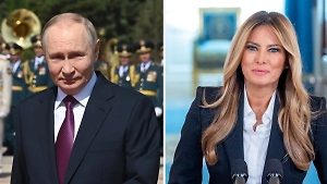 Путин поблагодарил Меланию Трамп за работу по помощи детям