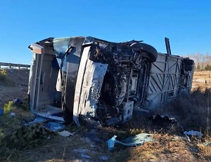 Пассажирами опрокинувшегося в Амурской области автобуса были иностранцы