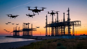 Беспилотники повредили несколько электроподстанций в Крыму