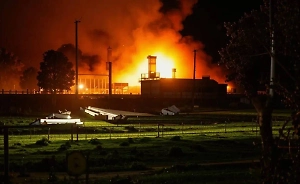 В результате атаки БПЛА загорелось промпредприятие в Оренбургской области