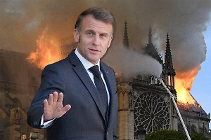 На очереди – Эйфелева башня? Маг подтвердил «проклятие Макрона», при котором сгорел Нотр-Дам и был ограблен Лувр