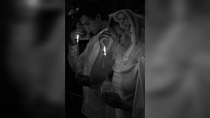 Фигуристка Трусова поделилась трогательными фото венчания с мужем и крещения сына