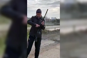 Сбившим дрон ВСУ из винтовки в Дагестане оказался замглавы села Новокули