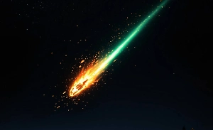 Зелёным светящимся «метеоритом» в небе над Москвой мог быть космический мусор