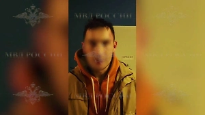 Допрос пятого участника похищения Мостового в Петербурге попал на видео