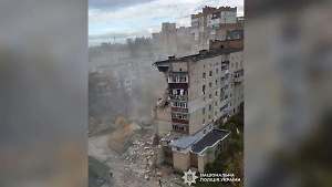 Рухнули три этажа: Взрыв газа произошёл в многоэтажке на западе Украины