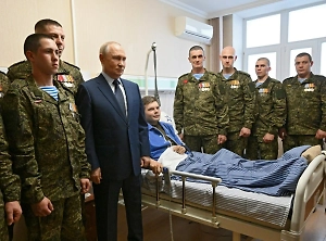Путин пожелал младшему сержанту Колыванову скорейшего выздоровления
