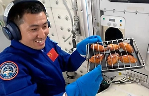 Китайские астронавты пожарили шашлык на космической станции