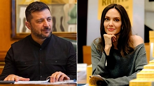 Стало известно, сколько заплатили Анджелине Джоли за фотки «на фоне Зеленского и его банды»