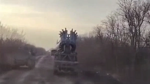 Российские бойцы установили морской бомбомёт на грузовик «Урал» в зоне СВО