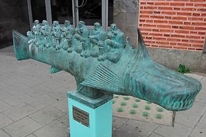 В Швеции похитили бронзовую скульптуру «Эмигранты» весом 125 кг