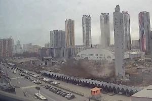 Два человека пострадали при сносе «Снежкома» в Красногорске 