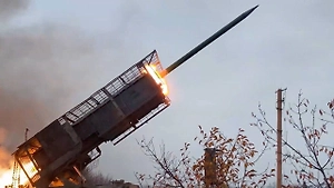 Появились кадры работы ТОС-3 «Дракон» на Красноармейском направлении