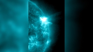 Вспышка балла Х вновь произошла на Солнце и попала на видео