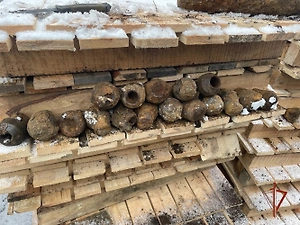 На стройплощадке в Челябинске обнаружили три гранаты, мину и 17 взрывателей