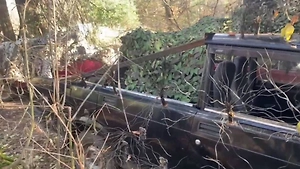 Прутики против БПЛА: Машина-ёжик с антидроновой защитой замечена в зоне СВО