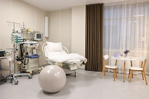 Губернатор Воробьёв открыл родильное отделение на базе госпиталя «Лапино» в Подмосковье