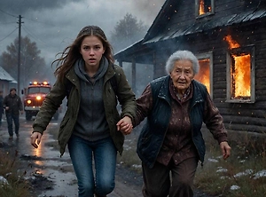 16-летняя девочка спасла бабушку из горящего дома, о пожаре её «предупредила» кошка