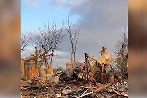 Последствия удара «Искандера» по плацу, где награждали элиту ВСУ, сняли на видео