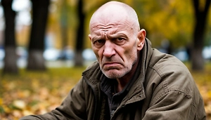 На Урале бомж по кличке Метёла напал на девочку и разбил ей лицо бутылкой