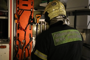 В небе над Орлом прогремело около десяти взрывов