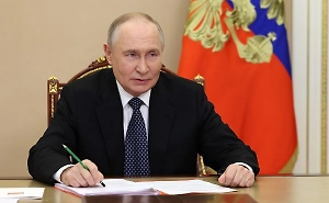 Путин заявил о желании России завершить развязанную Западом войну на Украине