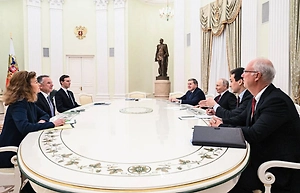 В Кремле заявили, что ждут реакции США на переговоры Путина с Уиткоффом и Кушнером