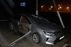 БПЛА атаковал машину представителя избиркома Белгородской области