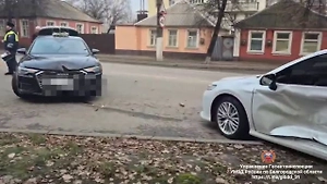 Свадебный кортеж попал в ДТП в Белгороде, есть пострадавшие