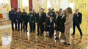 Маленький сын Героя России пожелал Путину: «Будь здоров!»