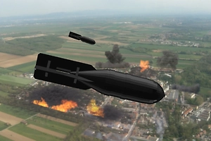 Дрон снял сброс авиабомбы весом полторы тонны на логово ВСУ по наводке «Тарантула»