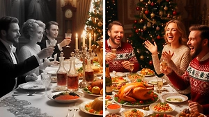 Новогоднее застолье: сколько оно стоило в 1913 году, в 1950-е, в 1990-х и в наше время