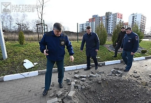 Снаряд упал во двор детсада в Белгороде и не разорвался, идёт эвакуация