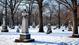 Суеверия и вера: Можно ли ходить на кладбище зимой