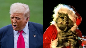 Трампа обвинили в похищении Рождества и сравнили его с Гринчем