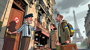 Французы начали массово отказываться сдавать жильё украинцам