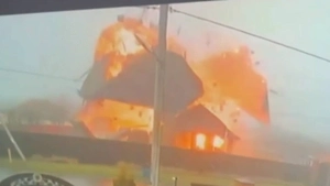 Жилой дом под Белгородом взлетел на воздух из-за взрыва газа