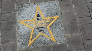 В Тамбовcкой области увековечили имя Всеволода Шиловского на Аллее звёзд