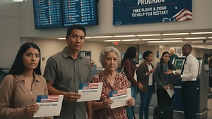 В США мигрантам предложили вернуться на родину за бесплатный перелёт и $1000