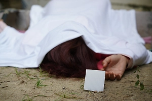 На трассе обнаружено обезглавленное тело женщины без рук