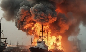 Дроны ВС РФ атаковали порт «Южный» в Одессе