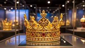 Мальчик разбил золотую корону за $280 тысяч в музее в Пекине: что ему за это будет